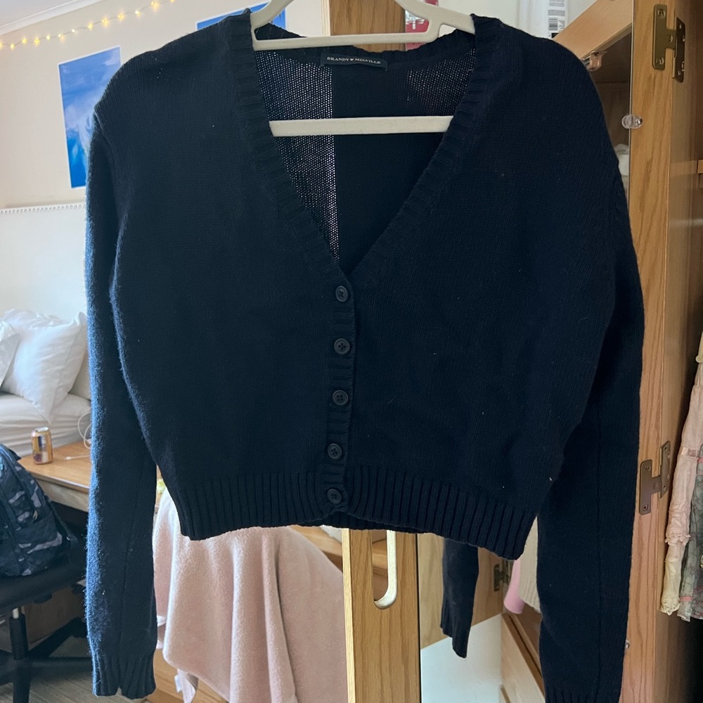 Navy blue brandy sweater